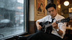 <b>按照清唱从旋律他弹唱旋律来生成音乐Demo代唱</b> 